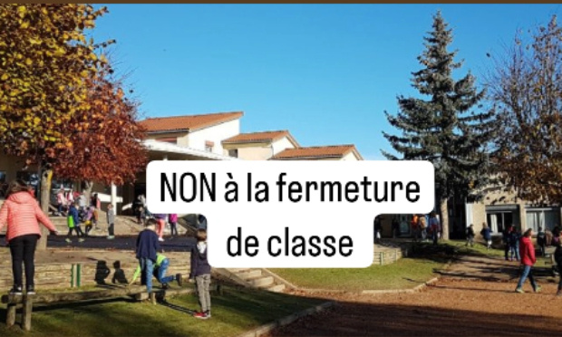 Non à la fermeture de classe !