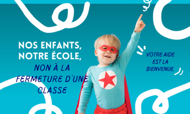 Non à la fermeture d'une classe à l'école de Genac-Bignac !