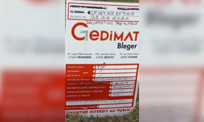 Contre l'antenne relais de 36m de haut à Muhlbach-sur-Bruche