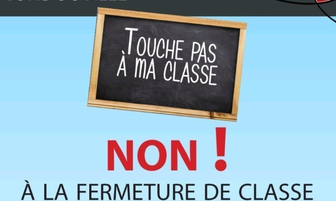 Non à la fermeture de classe !