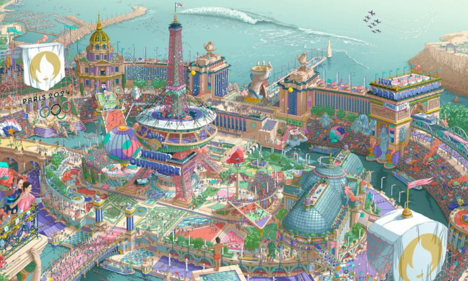 Affiche des Jeux Olympiques à modifier d'urgence !