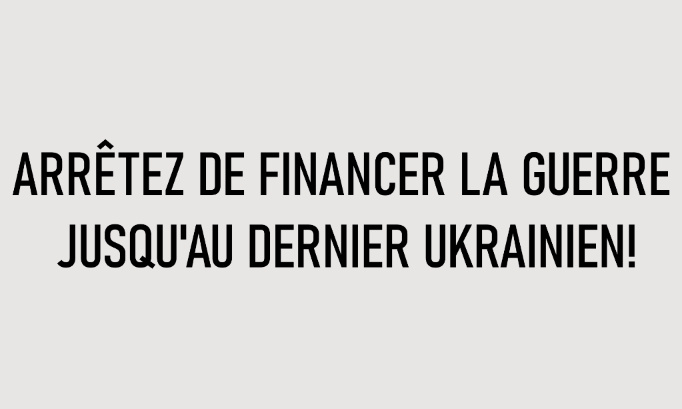 Ukraine: non à livraisons d’armes