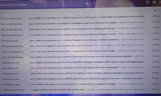 Stop &agrave; la validation des signatures sur mesopinions.com