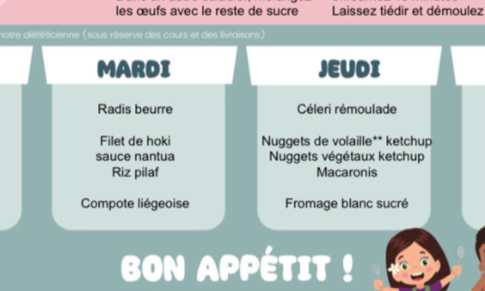 Pour des menus plus équilibrés dans les cantines de Reims !