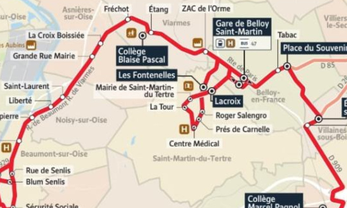 Conservons la ligne de bus Beaumont-Persan indispensable à nos enfants !