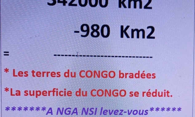 A NGA NSI ! Levez-vous pour dire non à la cession et à la vente de nos terres au Rwanda.