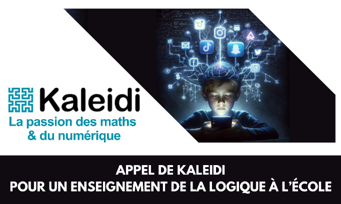 Appel de Kaleidi pour un enseignement de la logique à l'école