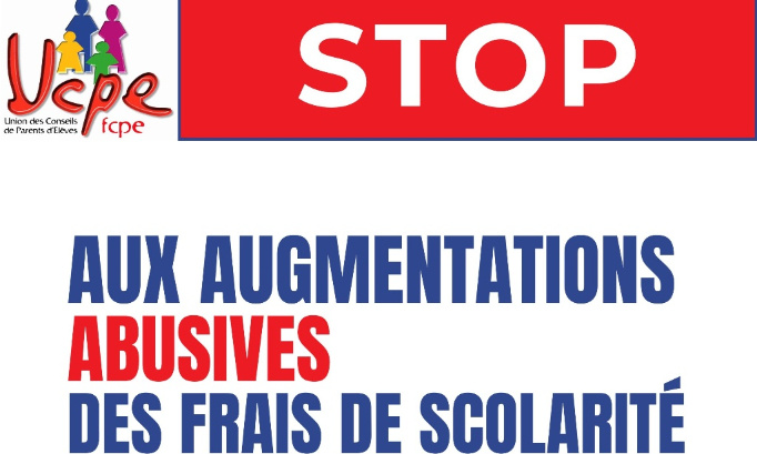 Oui à une éducation de qualité ! Non à l'abus financier !