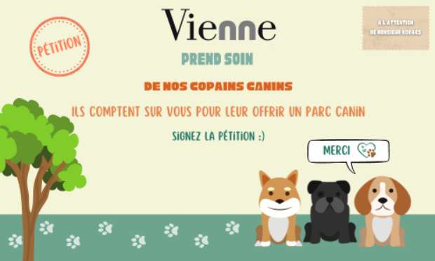 Demande de création d'un parc canin à Vienne 38