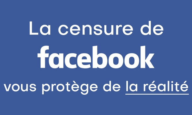 Stop à la censure totalitaire sur Facebook ! BOYCOTTER Facebook tant qu'il ne respecte pas la Liberté d'expression.
