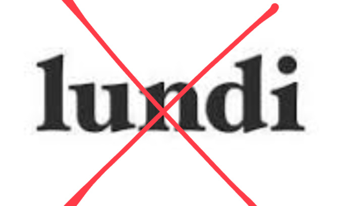 Abolir les lundis !