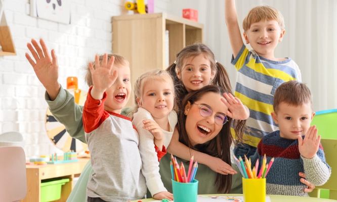 Contre la fermeture d'une classe de maternelle
