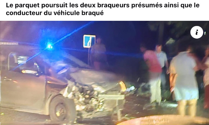 Pétition pour la libération du chauffeur victime de braquage a Gourbeyre