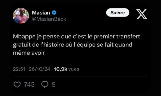 Mbappe quitte le Real