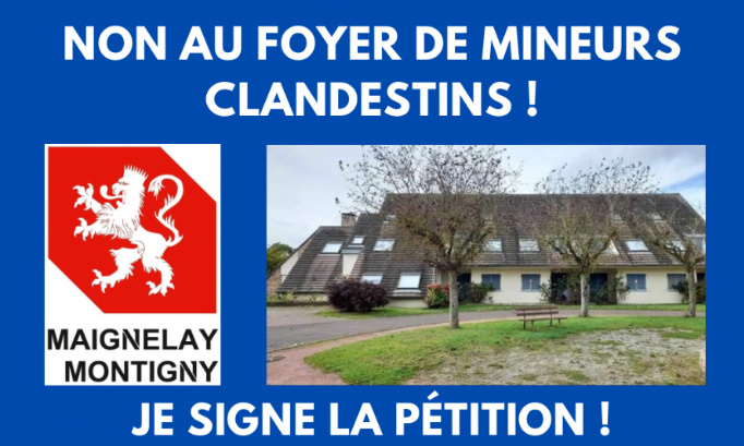 NON au foyer de mineurs clandestins &agrave; Maignelay-Montigny
