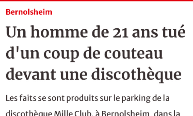 Petition : Demande de fermeture du Mille Club pour des raisons de sécurité publique