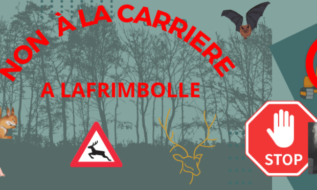Non à une nouvelle carrière de sable et de roches à Lafrimbolle !