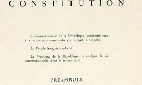 Précision sur l'Abolition de la peine de mort pendant une guerre déclarée à la France.