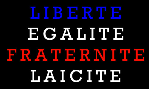 Inscrire le mot laïcité dans la devise de la République Française