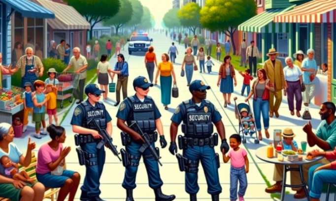 Patrouille préventive contre le vol