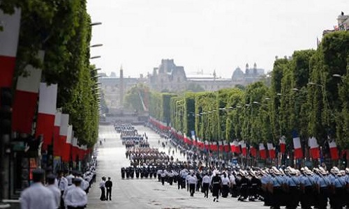 Faire le défilé du 14 juillet 2017 à Nice