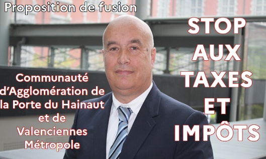 Fusion Valenciennes Métropole et de la Communauté d’Agglomération de la Porte du Hainaut
