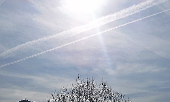Contre les chemtrails qui nous prive de soleil depuis des mois Rh&ocirc;ne alpe auvergne