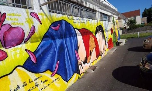 Pour le retrait de l 'image d'Ilan sur le mur des restos du cœur de Brie Comte Robert et pour le respect de la mort d'un enfant