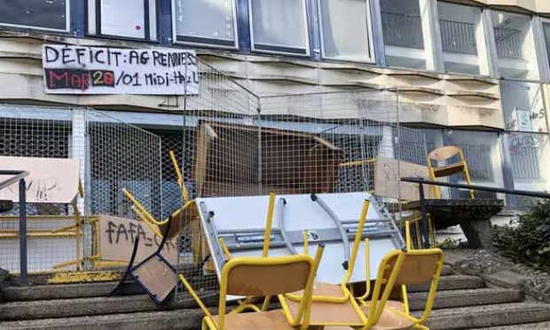 Destructions à Rennes 2 : STOP à l'impunité de l'extrême-gauche !