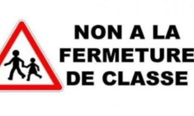 Non à la fermeture d'une classe de l'école de Donnezac 33860
