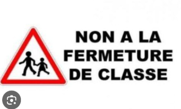 Non à la fermeture de classe à Montacher 89
