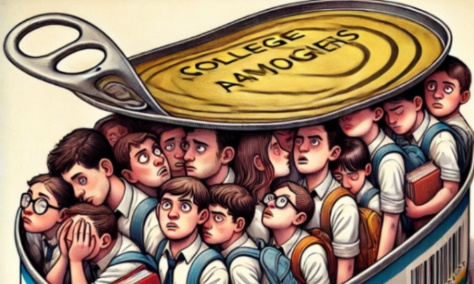 NON à la fermeture de classes Collège Les Amognes 2025-26