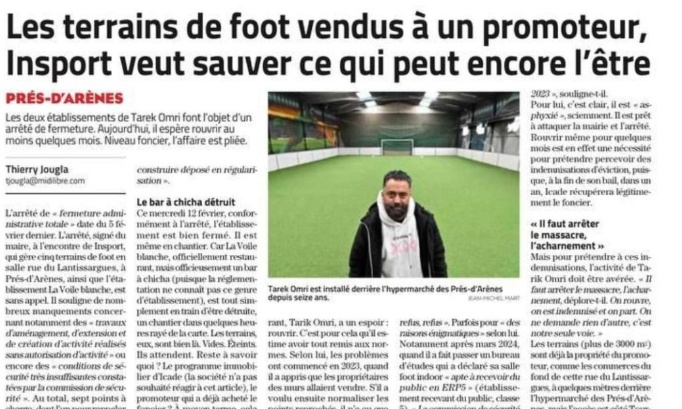 Sauvons Insport Montpellier : Non à la fermeture administrative !