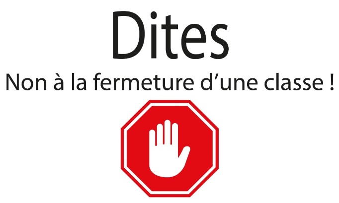 Non à la fermeture de classe !