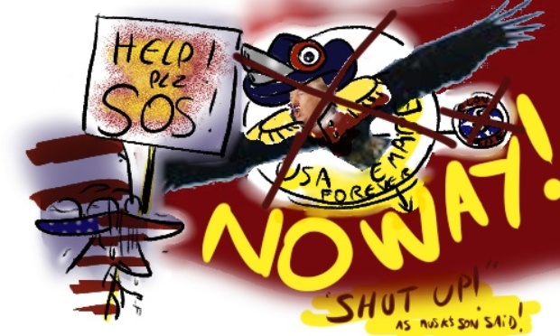 Appel à l'aide aux Démocrates US et les Populations fédérales en mal démocratique !