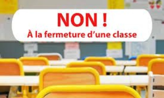 Non a la fermeture de 17 classes dans l'indre