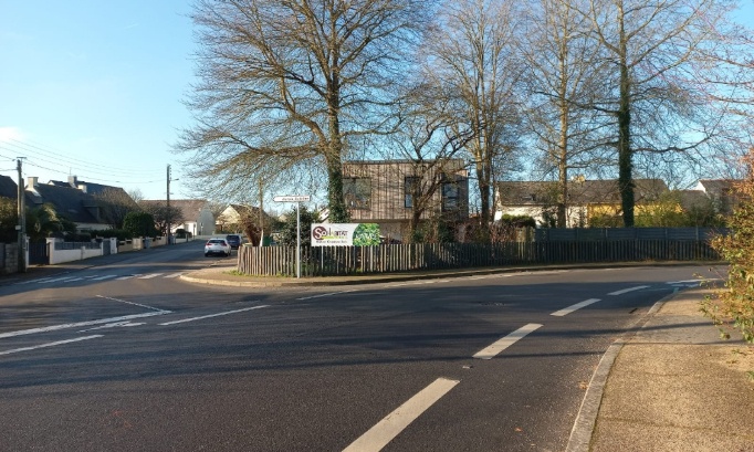 changement de signalisation routière embranchement dangereux