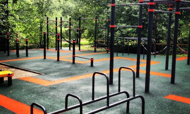 Une structure de street workout plus confortable !