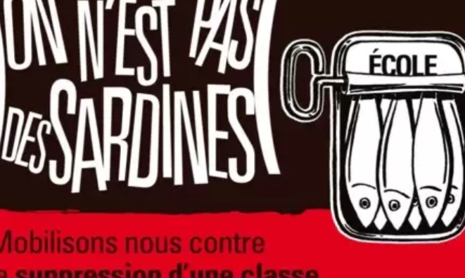 Non à la fermeture d'une classe de maternelle à Jean Papeau