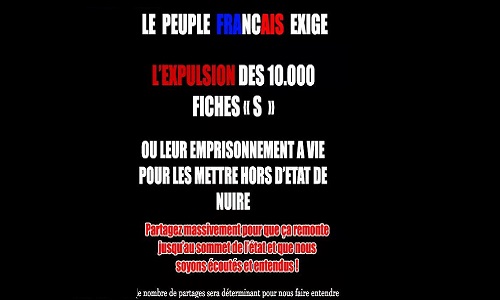 Mettre hors d'état de nuire les fichés S