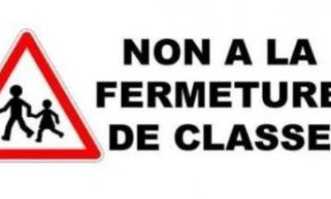 Non à la fermeture d'une classe en élémentaire à St Agnant