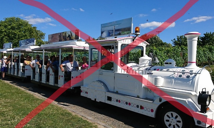 Non au petit train touristique sur l'Île d'Aix !