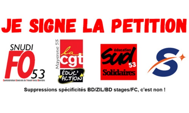 Non à la suppression des spécificités des postes de remplaçants