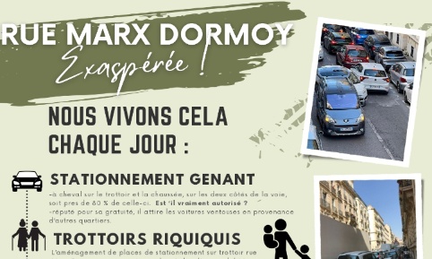 Marseille : pour une rue Marx Domoy enfin propre et apaisée