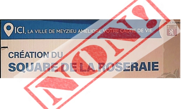 Non à la suppression du parking angle rue de la Gare et rue du 8 mai 1945 : pour la création d'un square