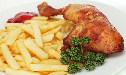 Du poulet/frites le dimanche !