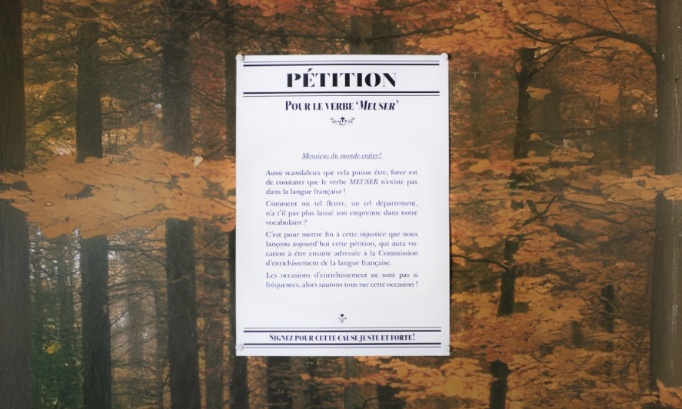 Faisons entrer le verbe MEUSER dans le dictionnaire!