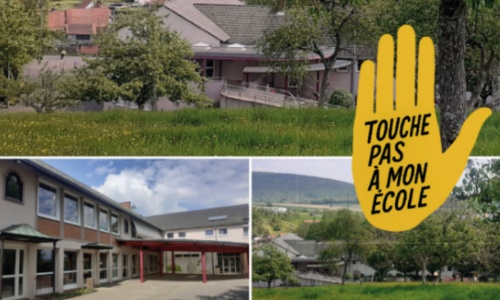 ÉCOLE DE LANGENSOULTZBACH EN DANGER   -   Non à la fermeture de classe