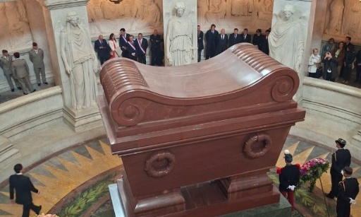 Napoléon, entrée gratuite le 5 mai au tombeau de l'Empereur.