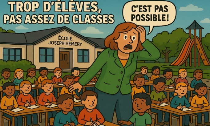 Demande d'ouverture d’une classe à la rentrée 2025, école Joseph Hémery de Saint-Martin-du-Vivier
